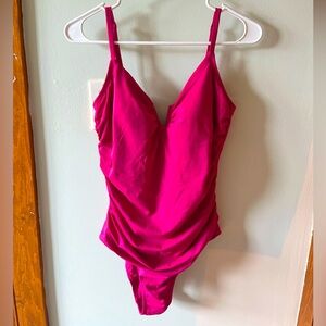 Magenta One Piece Suit